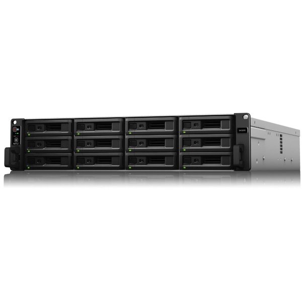 Synology RackStation SA3200D, NAS, Rack (2U), Intel® Xeon® D, D-1521, Schwarz, Grau