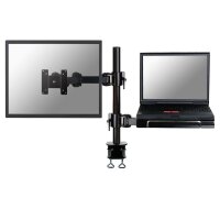 Neomounts Monitor-/Notebook -Tischhalterung, Klemme, 10 kg, 25,4 cm (10"), 68,6 cm (27"), 100 x 100 mm, Schwarz