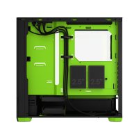 Fractal Design Pop Air, Tower, PC, Schwarz, Grün, ATX, micro ATX, Mini-ITX, Stahl, Gehärtetes Glas, Multi