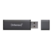 Intenso Alu Line, 16 GB, USB Typ-A, 2.0, 28 MB/s, Kappe,...