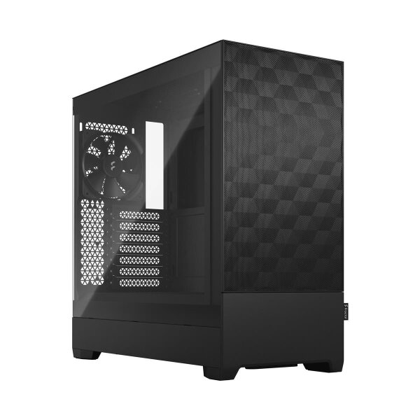 Fractal Design Pop Air, Tower, PC, Schwarz, ATX, micro ATX, Mini-ITX, Stahl, Gehärtetes Glas, 17 cm