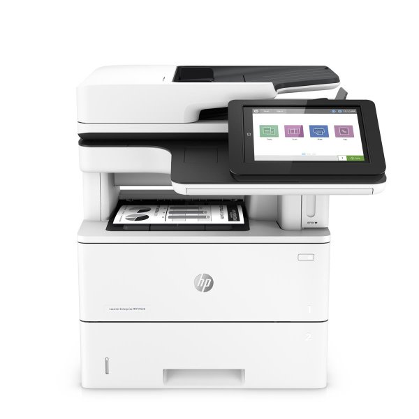 HP LaserJet Enterprise M528f MFP, Drucken, Kopieren, Scannen, Faxen, Drucken über die USB-Schnittstelle an der Vorderseite des Druckers; Scannen an E-Mail; Beidseitiger Druck; Beidseitiges Scannen, Laser, Monodruck, 1200 x 1200 DPI, A4, Direktdruck, Schwa