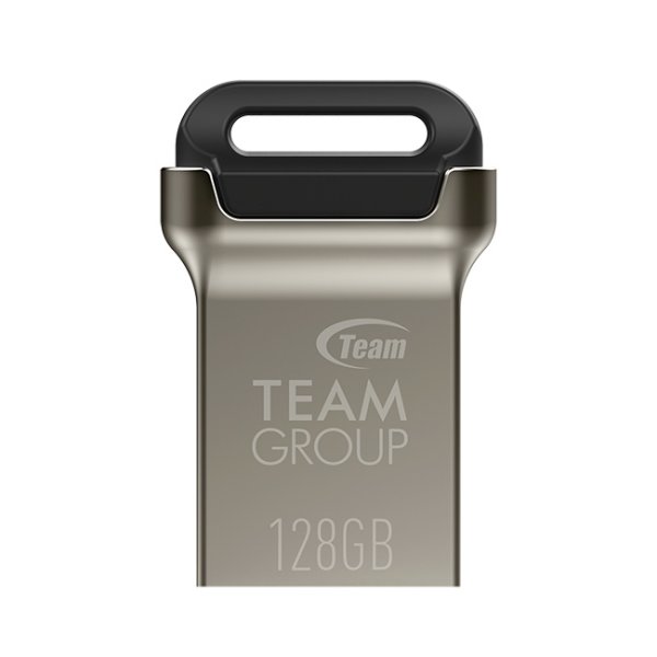 Team Group C162, 128 GB, USB Typ-A, 3.2 Gen 1 (3.1 Gen 1), 90 MB/s, Ohne Deckel, Schwarz