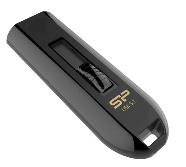 Silicon Power Blaze B21, 128 GB, USB Typ-A, 3.2 Gen 1 (3.1 Gen 1), Dia, 8,93 g, Schwarz