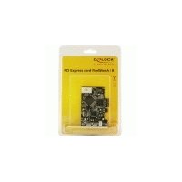 Delock PCI Express card FireWire A / B, PCIe, 800 Mbit/s,...