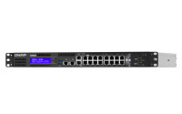 QNAP QGD-1602, Managed, L2, Gigabit Ethernet (10/100/1000), Vollduplex, Rack-Einbau, 1U