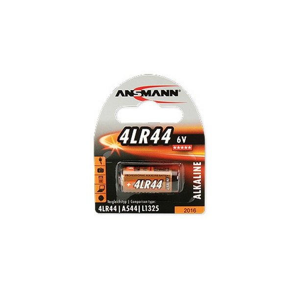 Ansmann 4LR44, Einwegbatterie, Alkali, 6 V, 1 Stück(e), Orange, Sichtverpackung