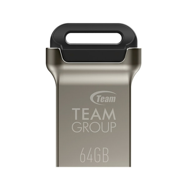 Team Group C162 64GB, 64 GB, USB Typ-A, 3.2 Gen 1 (3.1 Gen 1), 85 MB/s, Kappe, Schwarz