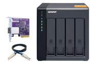 QNAP TL-D400S, HDD / SSD-Gehäuse, 2.5/3.5",...