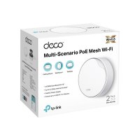 TP-LINK DECO X50-POE(2-PACK), Weiß, Intern, Mesh-System, 420 m², 0 - 40 °C, -40 - 60 °C