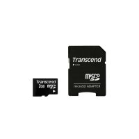 Transcend TS2GUSD, 2 GB, MicroSD, NAND, 20 MB/s, 13 MB/s,...