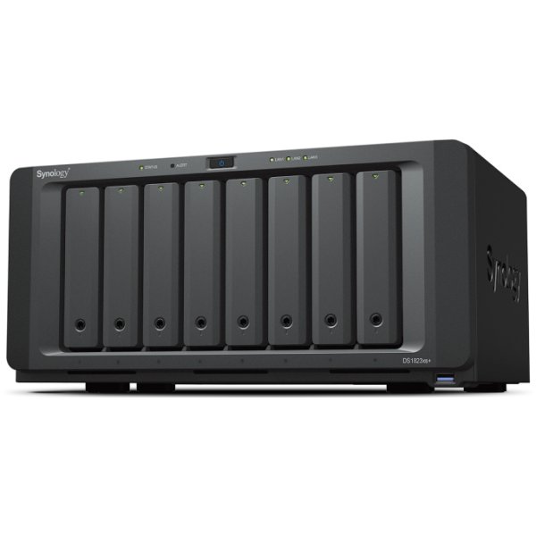 Synology DiskStation DS1823XS+, NAS, Tower, AMD Ryzen, V1780B, Schwarz