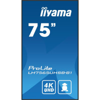 Iiyama LH7575UHS-B1AG, Digital Signage Flachbildschirm, 190,5 cm (75"), LCD, 3840 x 2160 Pixel, WLAN, 24/7