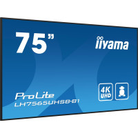 Iiyama LH7575UHS-B1AG, Digital Signage Flachbildschirm, 190,5 cm (75"), LCD, 3840 x 2160 Pixel, WLAN, 24/7