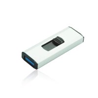 MEDIARANGE MR919, 256 GB, USB Typ-A, 3.2 Gen 1 (3.1 Gen 1), 100 MB/s, Dia, Schwarz, Silber