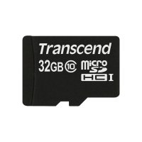 Transcend TS32GUSDC10, 32 GB, MicroSDHC, Klasse 10, NAND,...