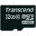 Transcend TS32GUSDC10, 32 GB, MicroSDHC, Klasse 10, NAND, 90 MB/s, Schwarz