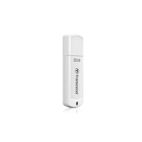 Transcend JetFlash elite 32GB JetFlash 370, 32 GB, USB Typ-A, 2.0, Kappe, 8,5 g, Weiß