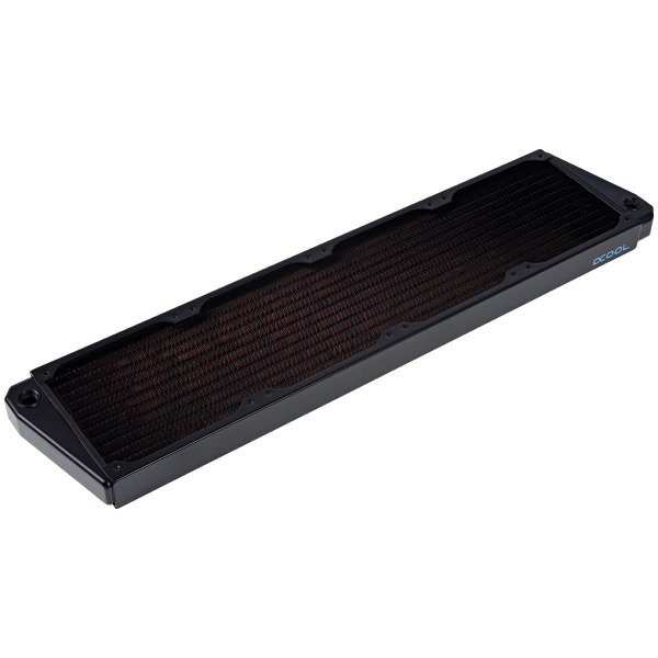 Alphacool NexXxoS ST30, Radiator-Block, Cooper, Stahl, Schwarz, 1/4", 1,5 bar, 12 cm