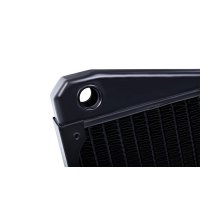 Alphacool NexXxoS ST30, Radiator-Block, Cooper, Stahl, Schwarz, 1/4", 1,5 bar, 12 cm