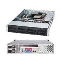 Supermicro SuperChassis 825TQC-R1K03LPB, Rack, Server, Schwarz, ATX, EATX, HDD, Netzwerk, Leistung, Stromausfall, System, 1000 W