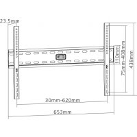 Equip 650330, 94 cm (37"), 177,8 cm (70"), 200...