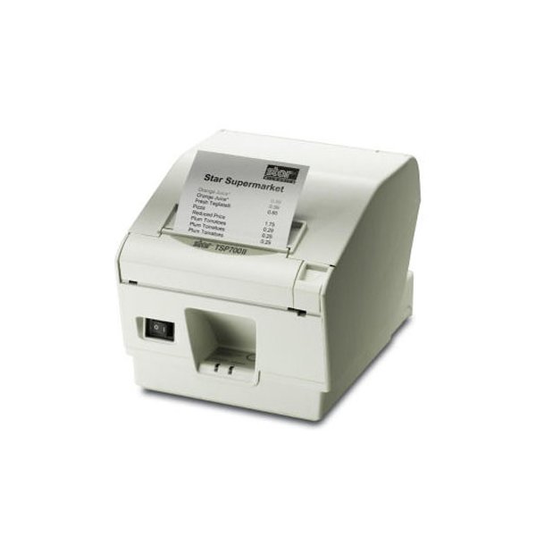 Star Micronics TSP743 II, Wärmeübertragung, 250 mm/sek, Weiß