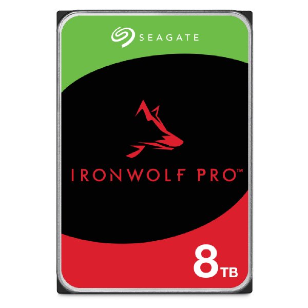 Seagate IronWolf Pro ST8000NT001, 3.5", 8 TB, 7200 RPM