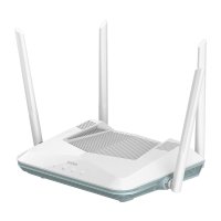 D-Link R32/E, Wi-Fi 6 (802.11ax), Dual-Band (2,4 GHz/5 GHz), Ethernet/LAN, Weiß, Desktop-/Pol-Router