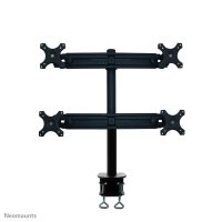 Neomounts Monitor-Tischhalterung, Klemme, 8 kg, 48,3 cm (19"), 76,2 cm (30"), 100 x 100 mm, Schwarz