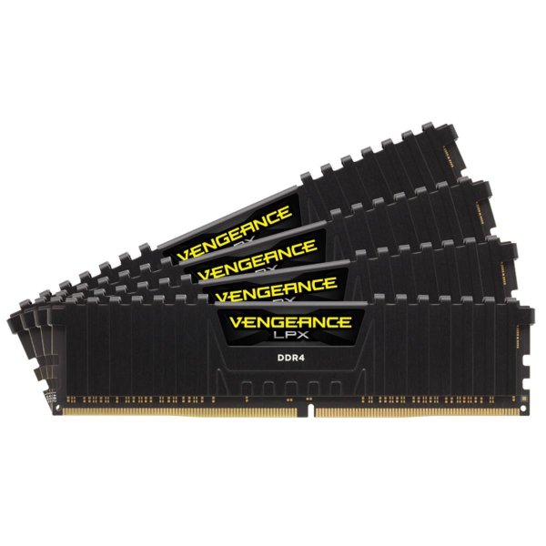 Corsair Vengeance LPX CMK32GX4M4D3600C18, 32 GB, 4 x 8 GB, DDR4, 3600 MHz, 288-pin DIMM