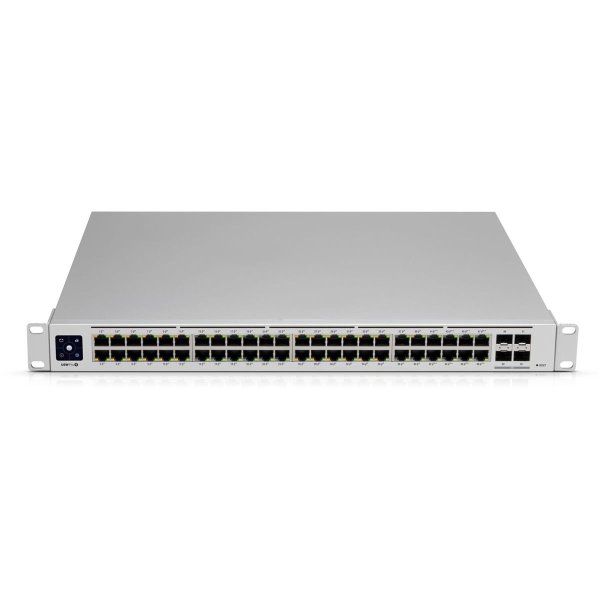 UbiQuiti UniFi USW-PRO-48, Managed, L2/L3, Gigabit Ethernet (10/100/1000), Rack-Einbau, 1U