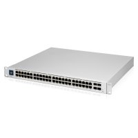 UbiQuiti UniFi USW-PRO-48, Managed, L2/L3, Gigabit Ethernet (10/100/1000), Rack-Einbau, 1U