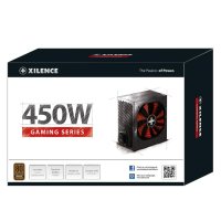 Xilence Performance A+ XN213, 450 W, 200 - 240 V, 50 Hz, 10 A, Aktiv, 100 W