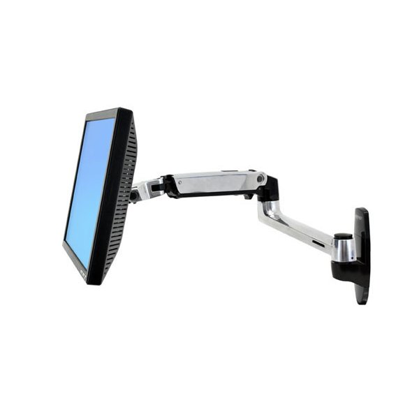 Ergotron LX Series LX Wall Mount LCD Arm, Schrauben, 11,3 kg, 50,8 cm (20"), 86,4 cm (34"), 100 x 100 mm, Aluminium