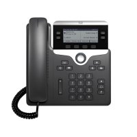 Cisco 7821, IP-Telefon, Schwarz, Silber, Kabelgebundenes Mobilteil, Polycarbonat, Tisch/Wand, 2 Zeilen