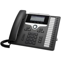 Cisco 7861, IP-Telefon, Schwarz, Silber, Kabelgebundenes Mobilteil, Polycarbonat, Tisch/Wand, 16 Zeilen