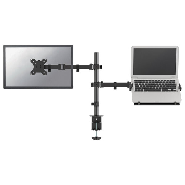 Neomounts Monitor-/Notebook-Tischhalterung, Klemme /Bolzen, 8 kg, 25,4 cm (10"), 81,3 cm (32"), 100 x 100 mm, Schwarz