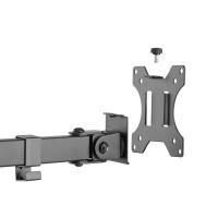 Neomounts Monitor-/Notebook-Tischhalterung, Klemme /Bolzen, 8 kg, 25,4 cm (10"), 81,3 cm (32"), 100 x 100 mm, Schwarz