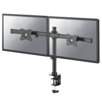 Neomounts Monitor-Tischhalterung, Klemme /Bolzen, 10 kg, 25,4 cm (10"), 68,6 cm (27"), 100 x 100 mm, Schwarz