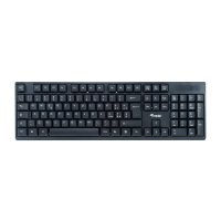 Equip Kabelloses Tastatur und Mausset, IT Layout (QWERTY), Volle Größe (100%), Kabellos, RF Wireless, QWERTY, Schwarz, Maus enthalten