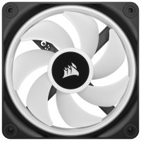 Corsair CO-9051001-WW, Ventilator, 12 cm, 480 RPM, 2400 RPM, 63,1 cfm, Schwarz, Weiß