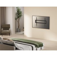 Equip 60"-120" Feste HD-TV-Halterung, 152,4 cm (60"), 3,05 m (120"), 50 x 500 mm, 900 x 600 mm, Edelstahl, Schwarz