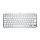 Logitech MX Keys Mini For Mac Minimalist Wireless Illuminated Keyboard, Mini, Kabellos, Bluetooth, LED, Grau