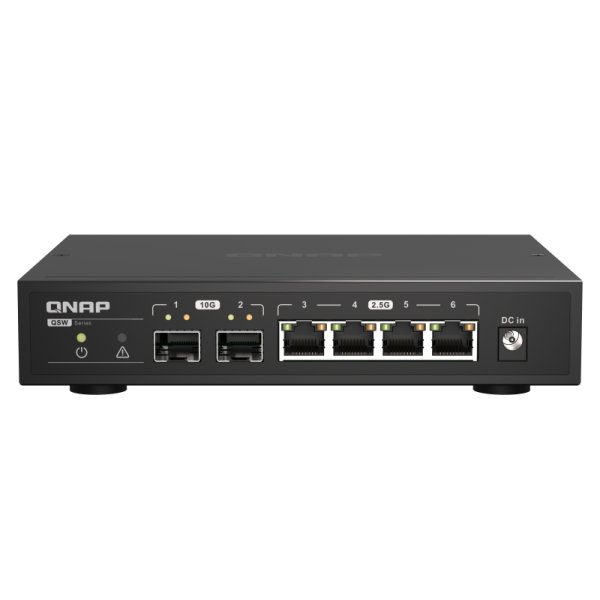 QNAP QSW-2104-2S, Unmanaged, 2.5G Ethernet