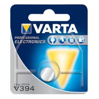 Varta -V394, Einwegbatterie, Siler-Oxid (S), 1,55 V, 58 mAh, Silber, 3,6 mm