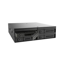 Chieftec CMR-425, Carrier Panel, Schwarz, Metall, 9.5 mm, 1 Lüfter, 4 cm