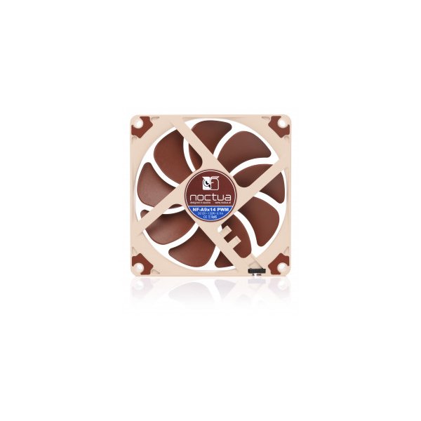 Noctua NF-A9x14 PWM, Ventilator, 9,2 cm, 500 RPM, 2200 RPM, 13,5 dB, 50,5 m³/h