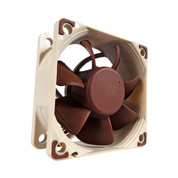 Noctua NF-A6x25 FLX, Ventilator, 5 cm, 1600 RPM, 3000 RPM, 19,3 dB, 29,3 m³/h