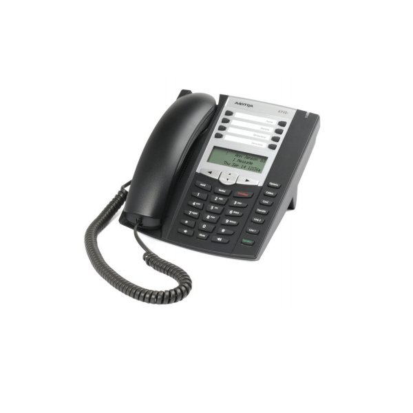 Mitel MiVoice 6730, Analoges Telefon, Kabelgebundenes Mobilteil, Anrufer-Identifikation, Schwarz